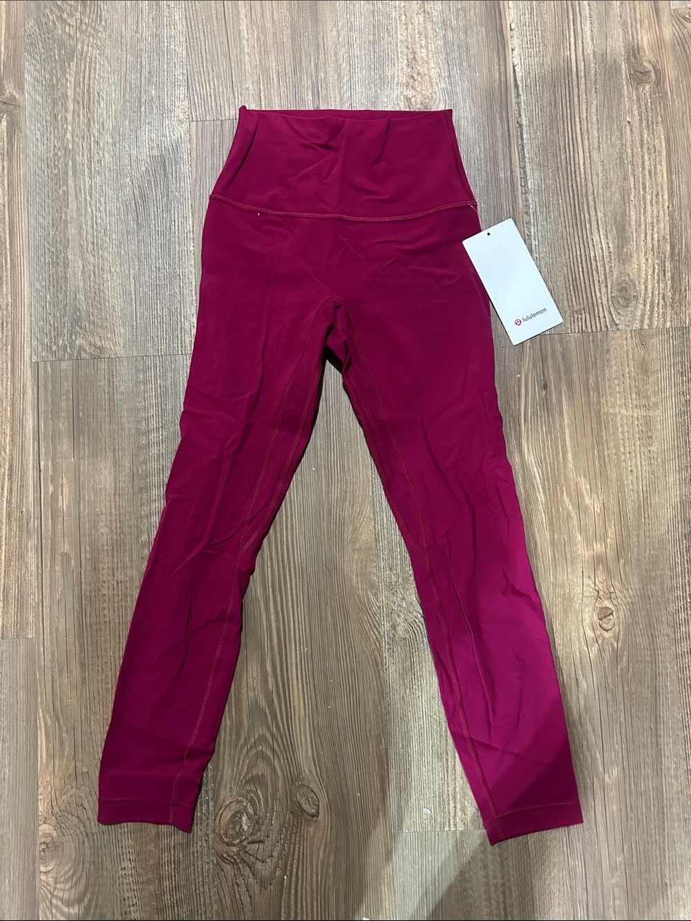 lululemon athletica Womens High-Waist Magenta Leggings